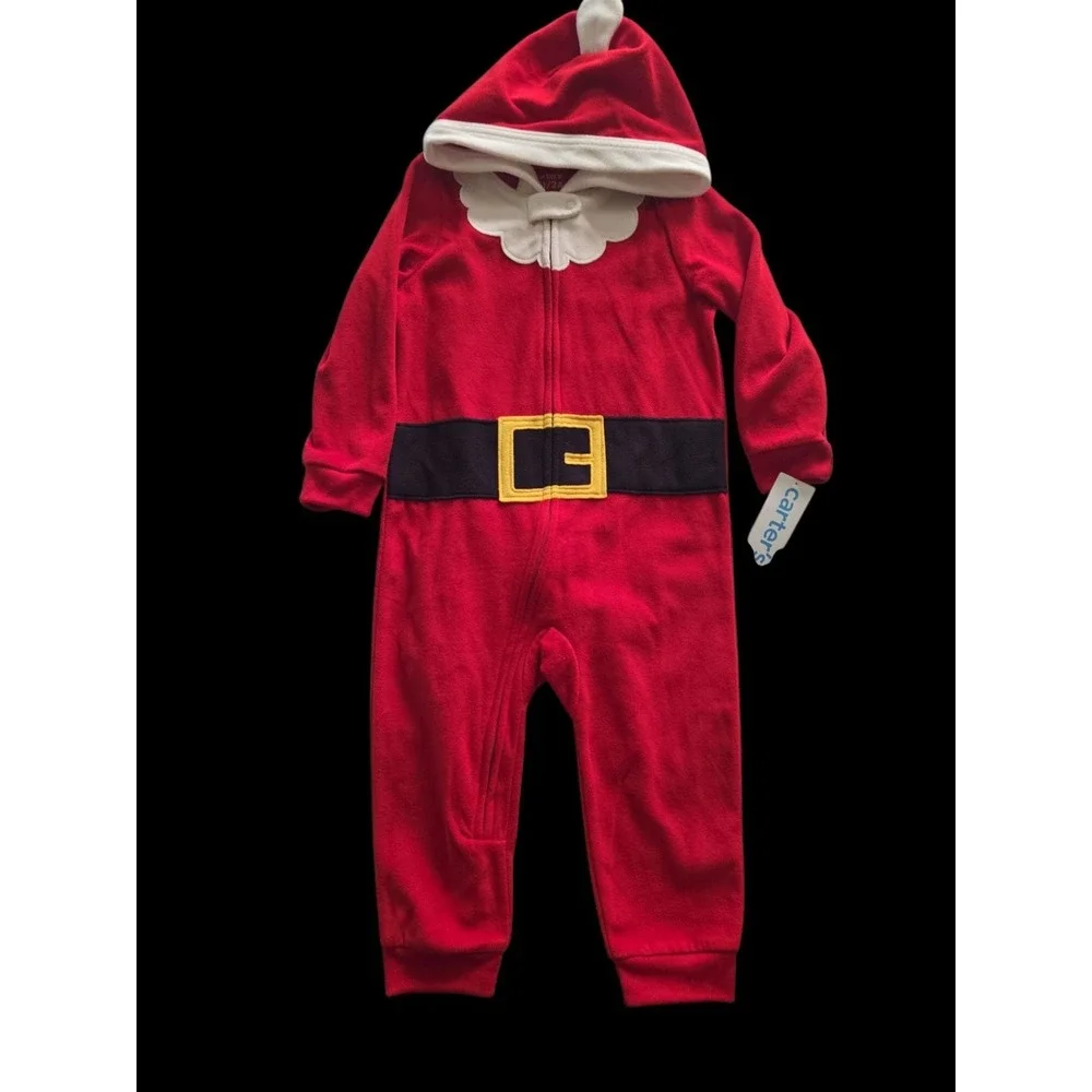New Carter's Boy Santa Christmas Outfit 2T‎